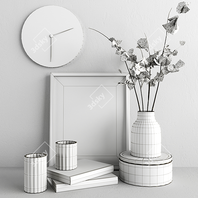 Modular Decoration Set - Easy to Edit 3D model image 2