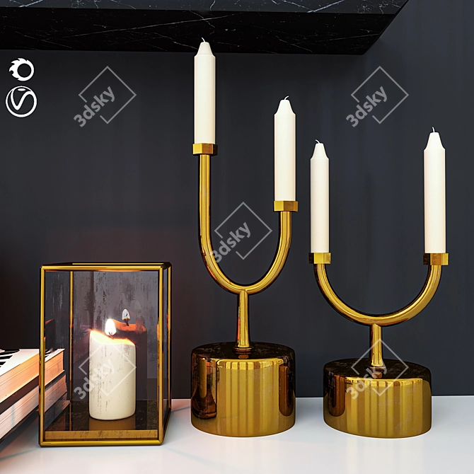 Deluxe Decor Set: 07 3D model image 2