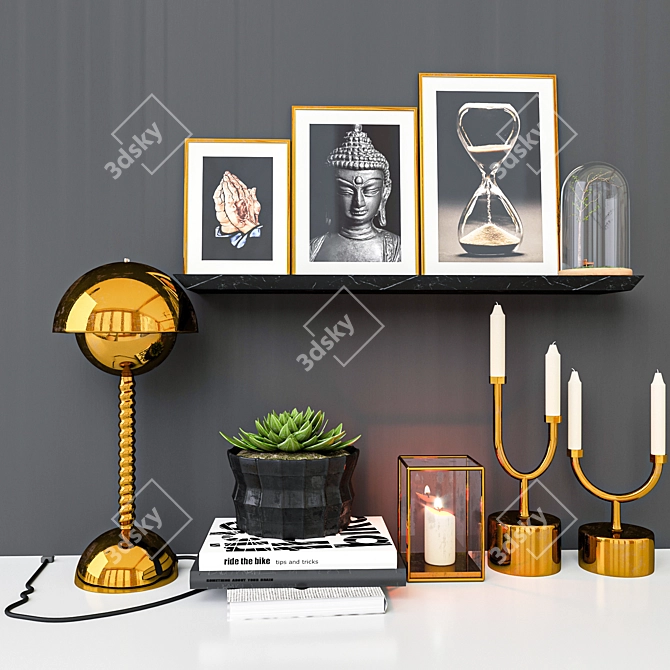 Deluxe Decor Set: 07 3D model image 5