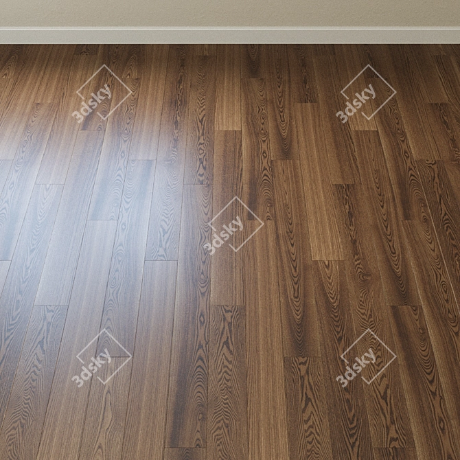 Title: Natural Canadian Cedar Parquet by Coswick 3D model image 2