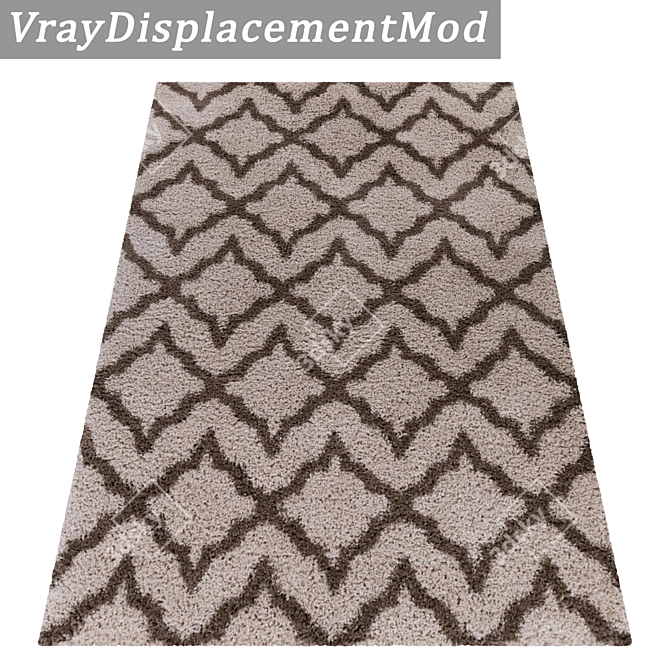 Luxury Carpets Set: High-Quality Textures. 3D model image 3