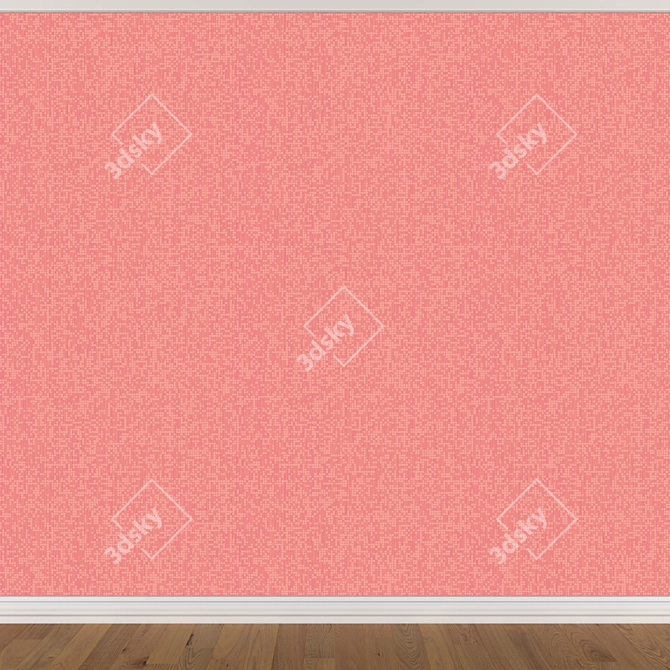 Seamless Wallpaper Set 853 (3 Colors) 3D model image 4