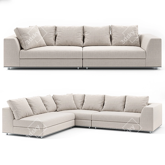 Iconic Eichholtz Richard Gere Sofa
Timeless Eichholtz Marlon Brando Sofa 3D model image 5