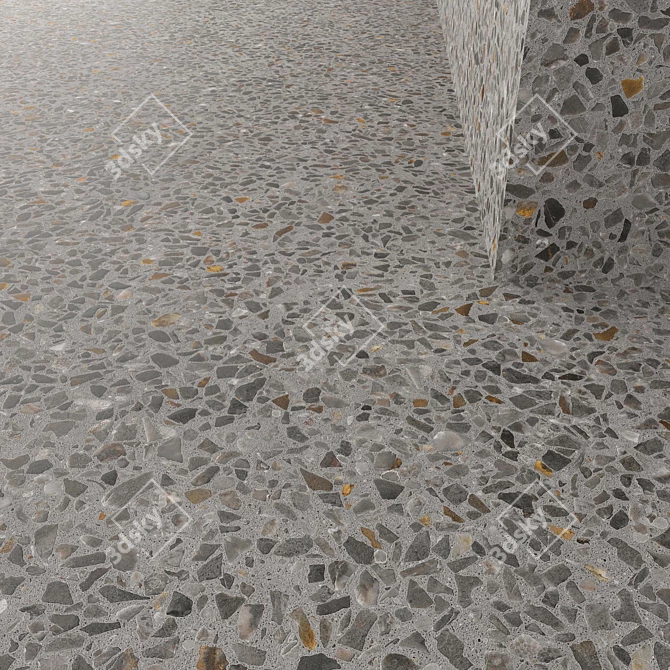 Terrazzo PANDOMO 2: High-Quality Material & Textures 3D model image 3