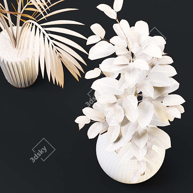 Exotic Houseplant Collection 3D model image 5