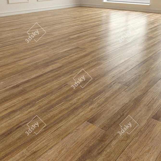 Samba Ash Brandy Laminate Parquet 3D model image 2