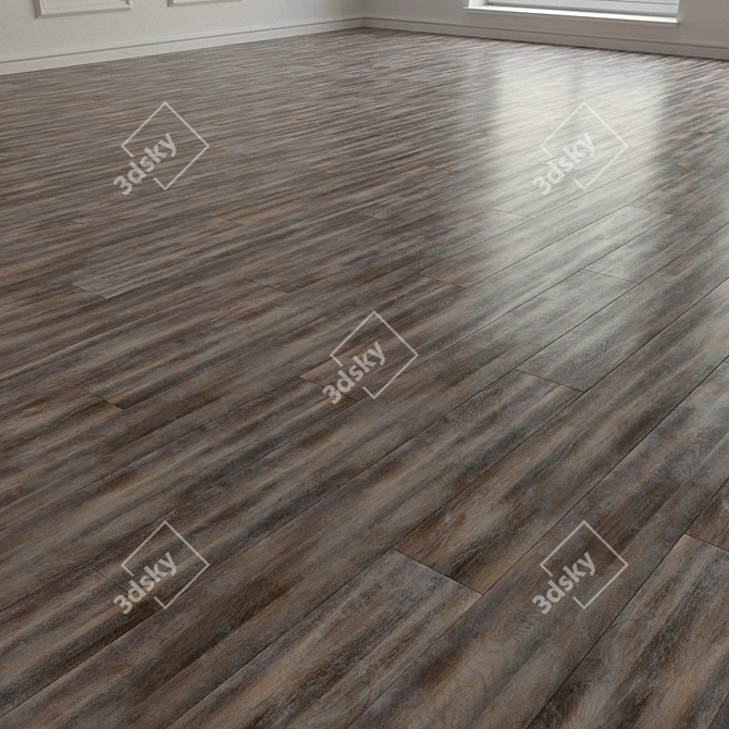 Title: Art Vision Laminate. Parquet. 48 3D model image 2