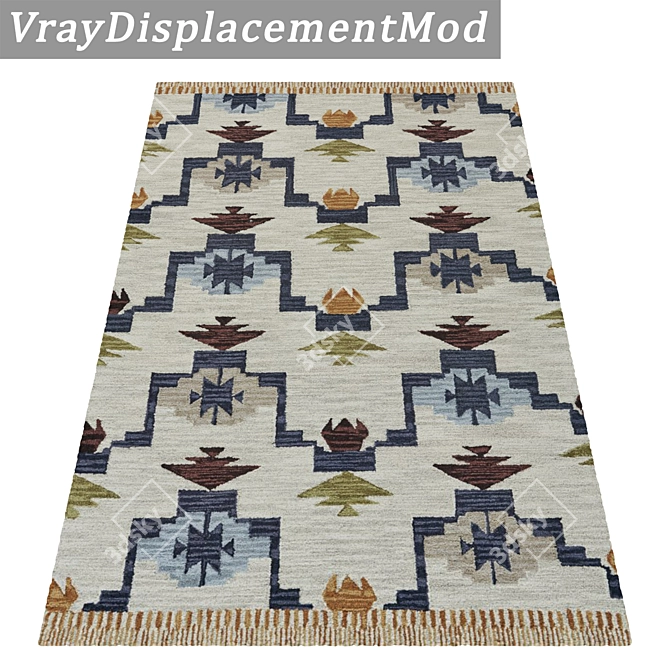 High-Quality Carpet Set 3D model image 3