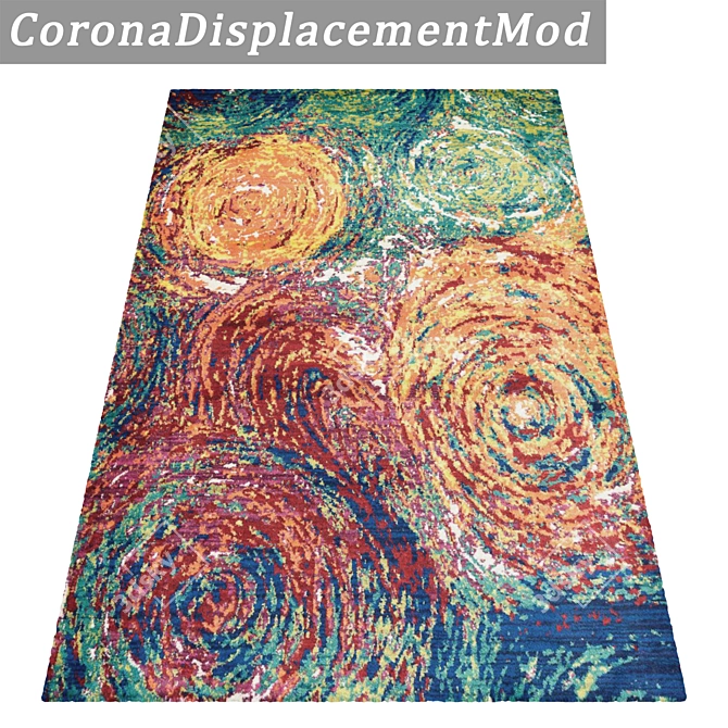 Luxury Carpet Set - High-Quality Textures, Multiple Variants 3D model image 4