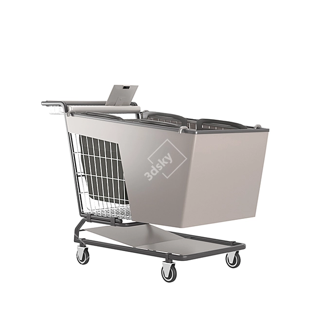 SMART Cart: Self Check-Out Convenience 3D model image 1