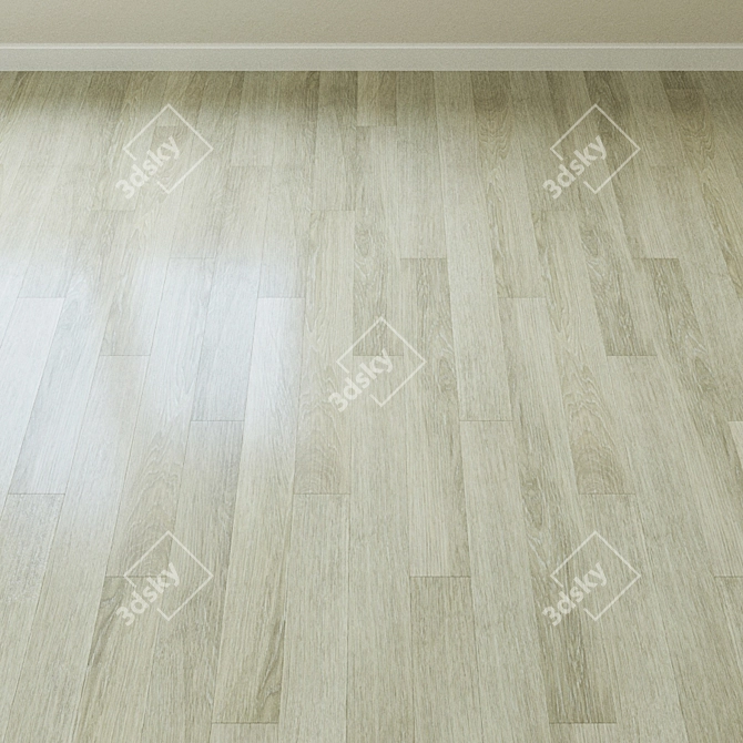 Misty Oak Quartz-Vinyl Tile 3D model image 2