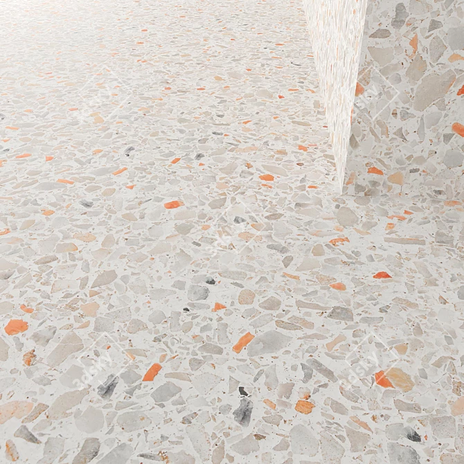 Premium Terrazzo Set: High-Quality Textures & Materials 3D model image 3