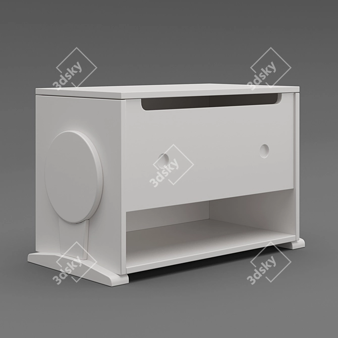 RoboCrate: Futuristic Toy Box 3D model image 6