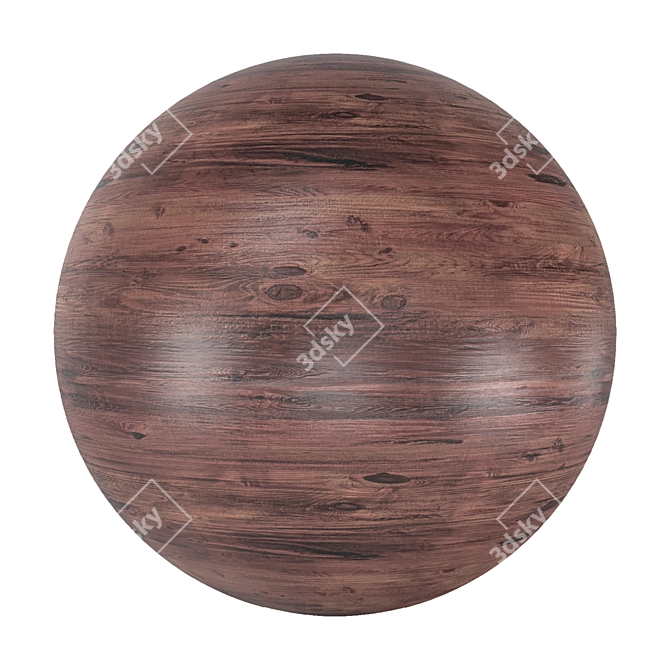 Premium Wood Material for Design 3D model image 1