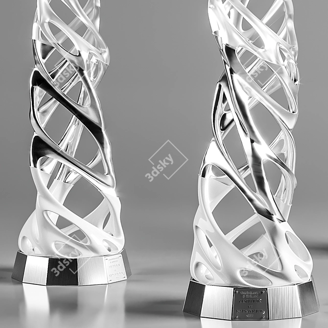 Modern Decorative Set for High-quality Rendering 3D model image 2