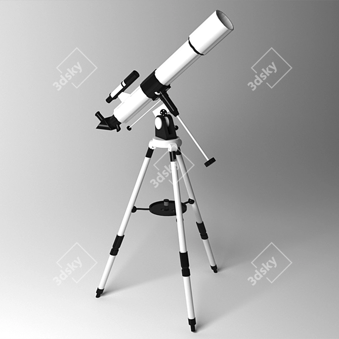 Stellar View Telescope 3D model image 1