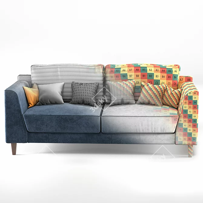 Vol Sofa: Stylish and Comfortable 3D model image 5