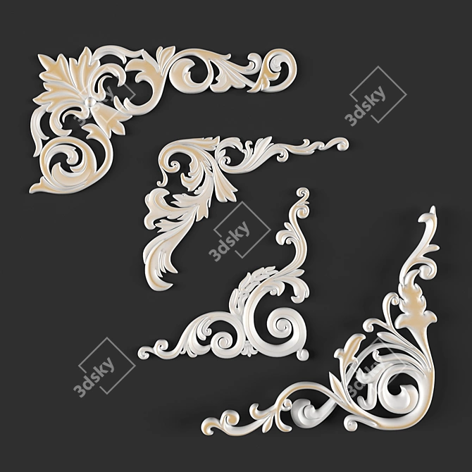 Modern Decor Set: 3D Models 3D model image 1