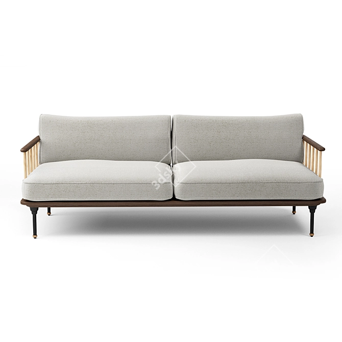 Kalmar Industrial Sofa - Elegant and Functional 3D model image 3