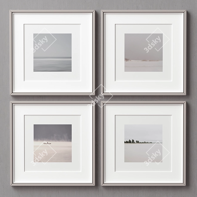 Versatile Set of Picture Frames - 162 3D model image 3