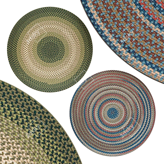 Round Rugs | No. 026 3D model image 1