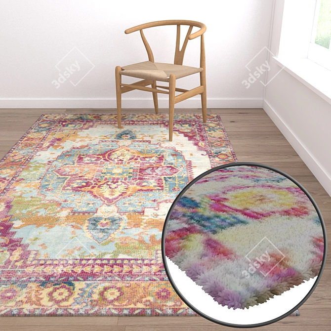 Title: Versatile Carpet Collection 3D model image 5