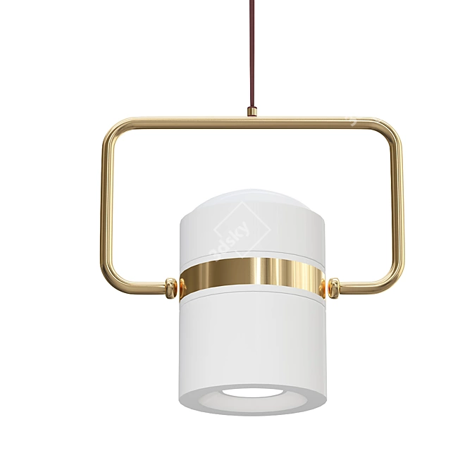 Sleek Elegance: ANTRULIA Pendant Light 3D model image 2