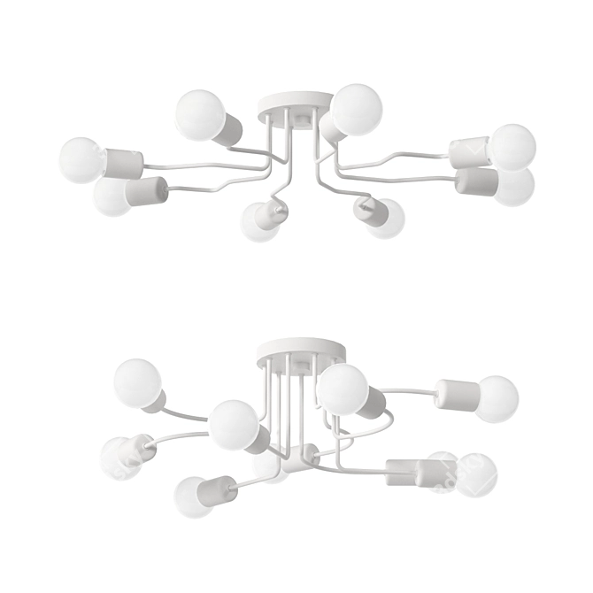 EGLO ORAZIO Pendant Light Set 3D model image 3