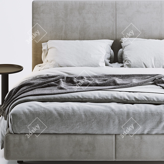 Elevate Your Sleep: Flexform Oltre Bed 3D model image 3