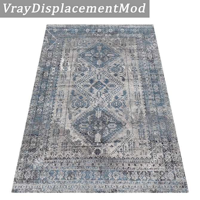 High-Quality Carpets Set 3D model image 3