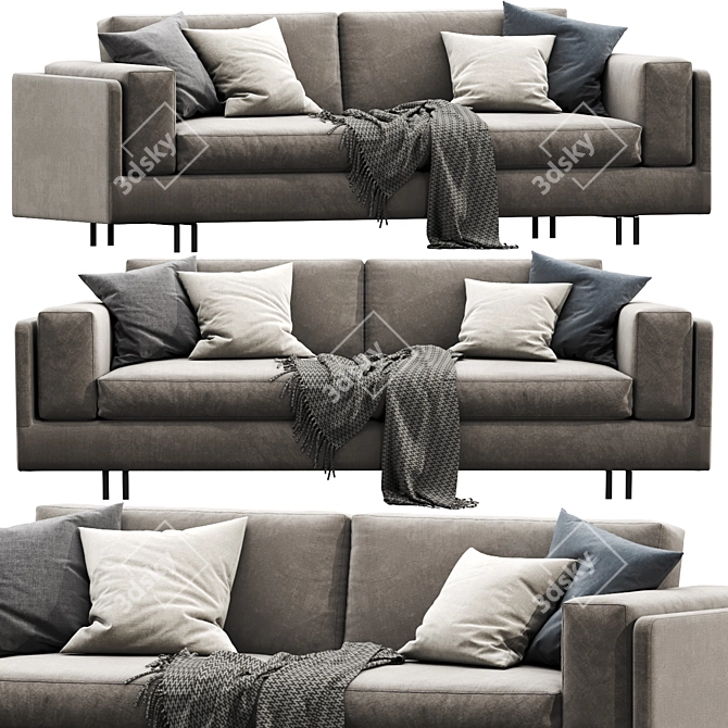 ComfortMax Mama Sofa 3D model image 1