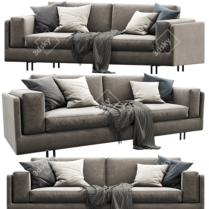 ComfortMax Mama Sofa 3D model image 2