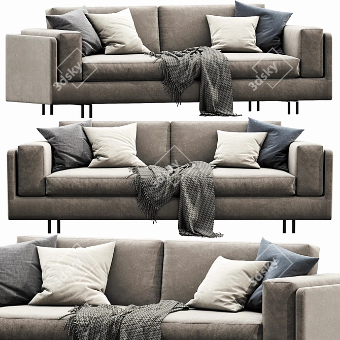 ComfortMax Mama Sofa 3D model image 4