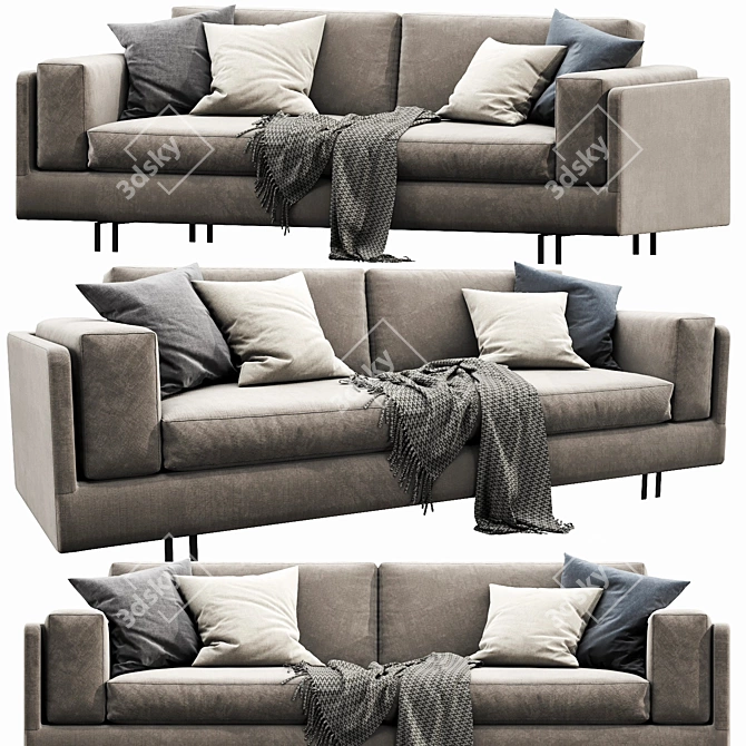 ComfortMax Mama Sofa 3D model image 5