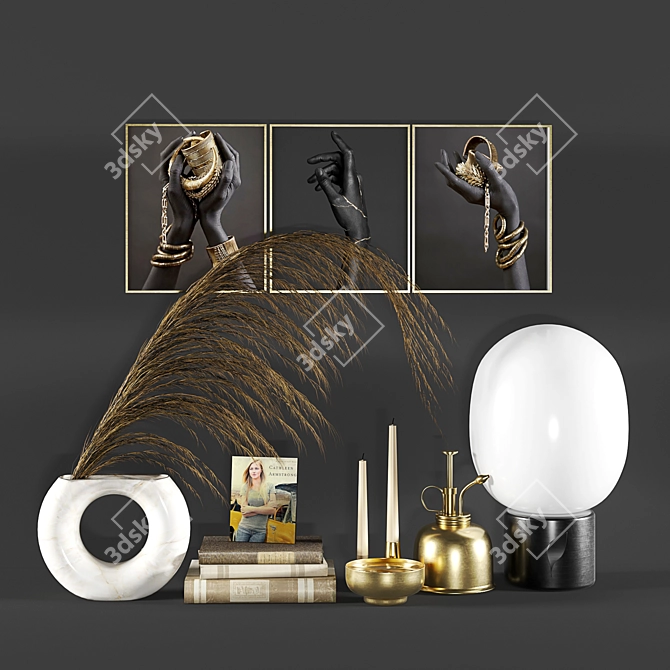 Pampas Vol 2: Decorative Set 3D model image 1