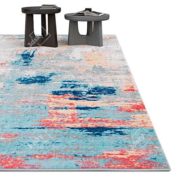 Luxury Velvet Carpet | No. 064 3D model image 2