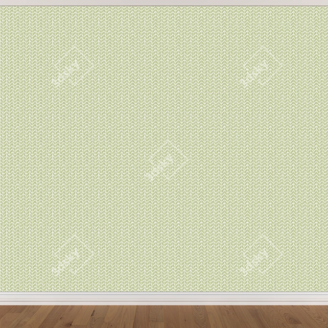 Seamless Wallpaper Set 3 Colors 3D model image 4