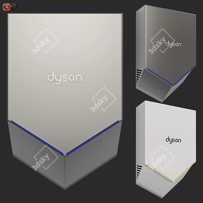 Dyson Airblade V Hand Dryer 3D model image 1