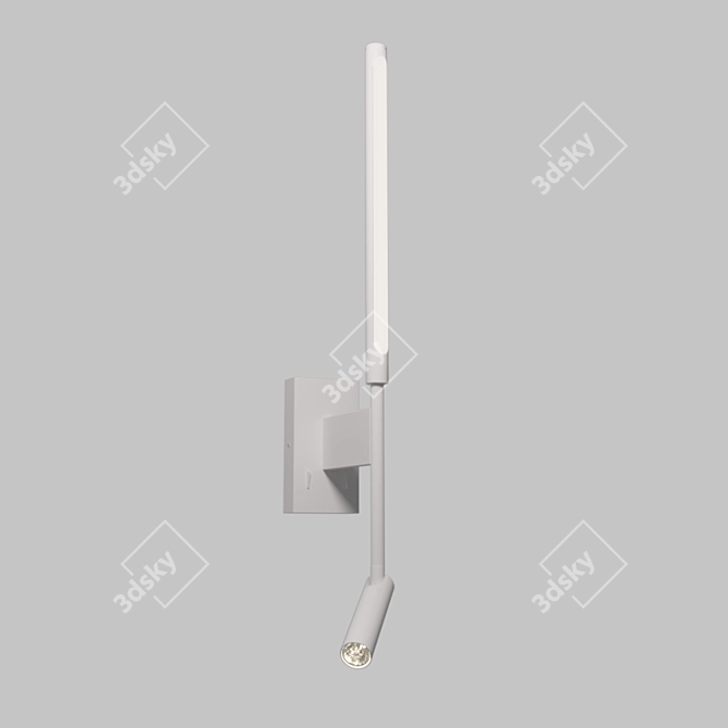 MJ KONO READ 3200K WH Wall Sconce 3D model image 1