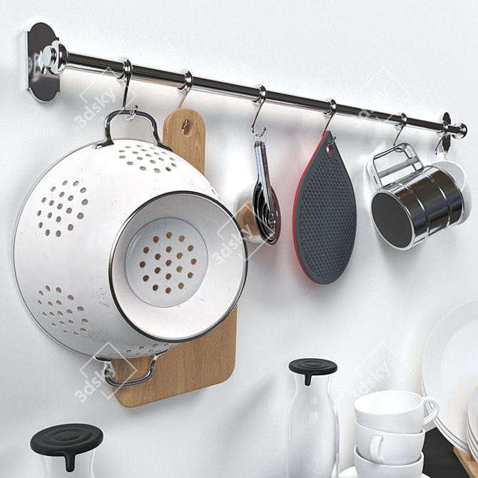 IKEA Kitchen Essentials: Stylish Decor & Cookware 3D model image 2