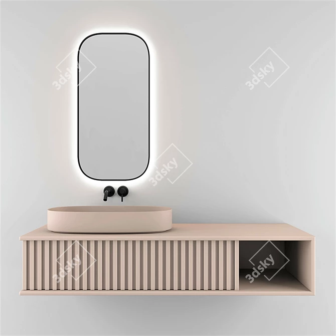 Stylish Bathroom Furniture | 006 3D model image 9