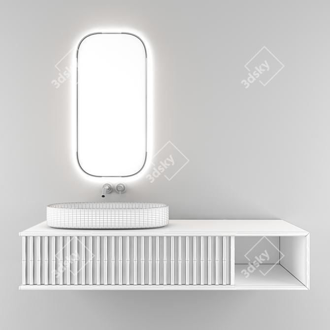 Stylish Bathroom Furniture | 006 3D model image 11