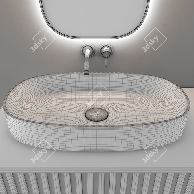 Stylish Bathroom Furniture | 006 3D model image 12