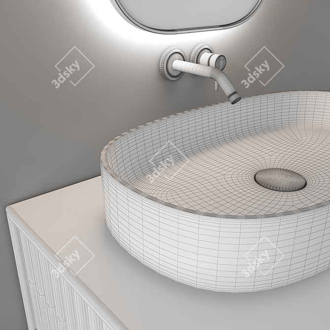 Stylish Bathroom Furniture | 006 3D model image 13