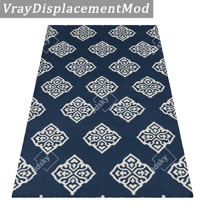 Luxury Texture Carpets Set 1016 3D model image 3