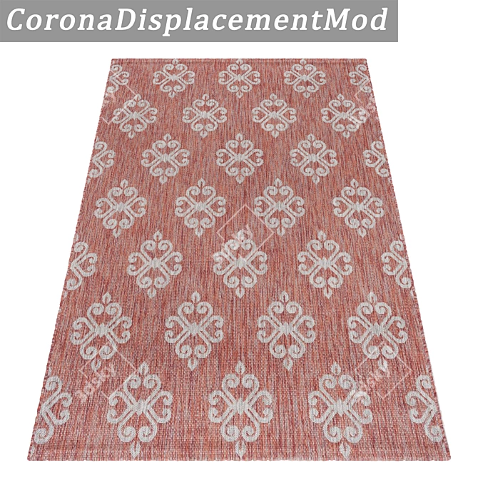 Luxury Texture Carpets Set 1016 3D model image 4
