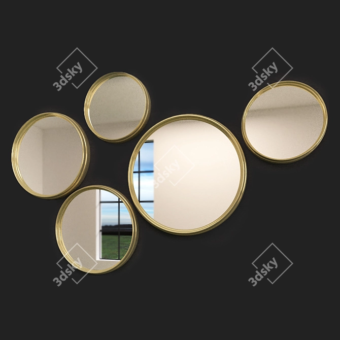 Adjustable MiiiM Mirrors 3D model image 3