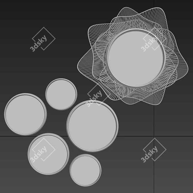 Adjustable MiiiM Mirrors 3D model image 4