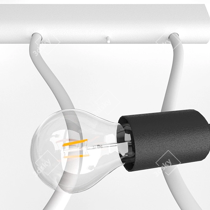 Nowodvorski Flex Surface Mounted Light 3D model image 2