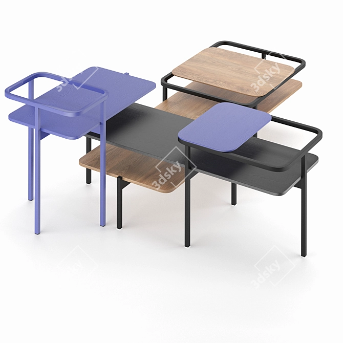 Versatile Duplex Occasional Table 3D model image 3